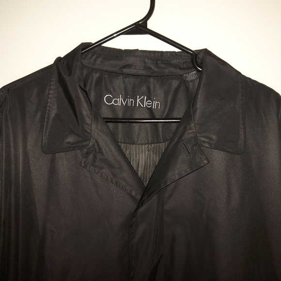 Calvin Klein Men's Long Black Jacket - Picture 4 of 11